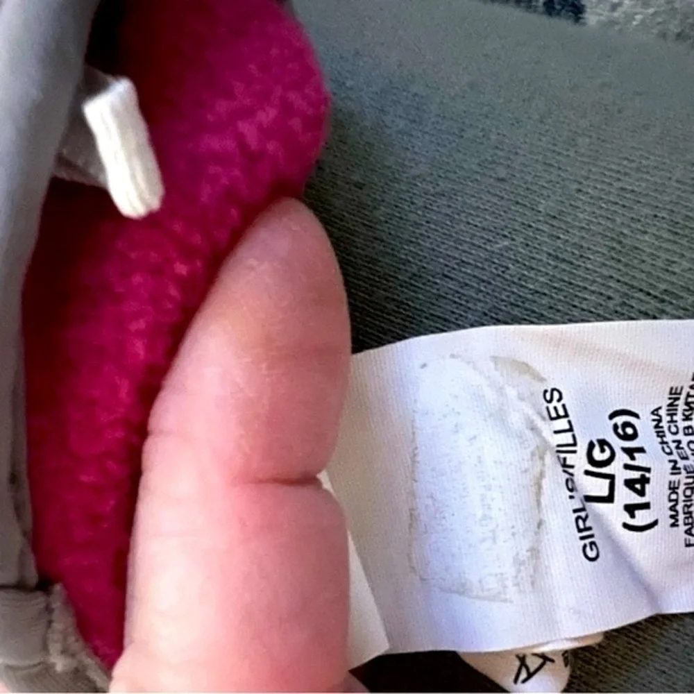 The North Face Pink Fleece Gloves